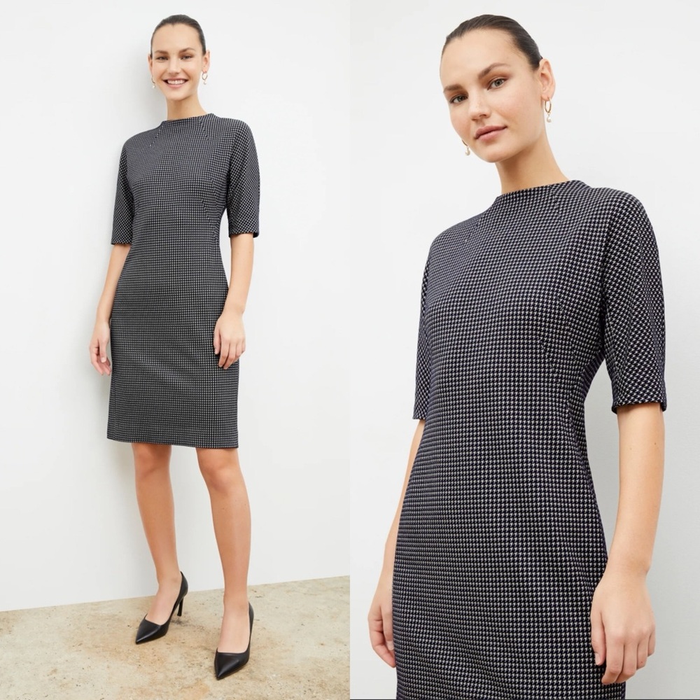 MM Lafleur Black and White Dress